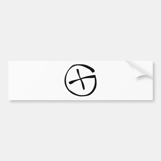 Geocaching Autoaufkleber (Vorne)