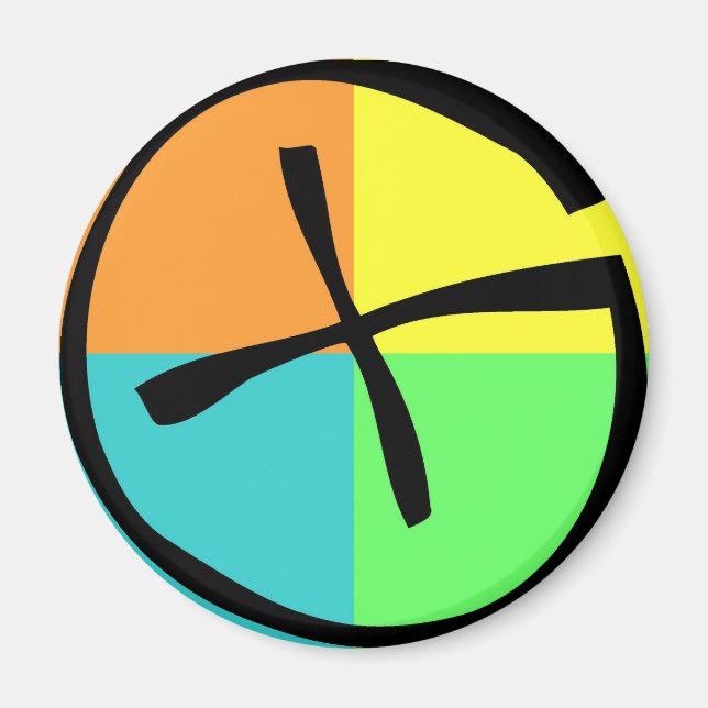 Geocaching Gear Magnet (Vorne)