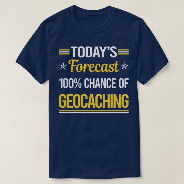 Geocaching Geocache Geocacher T-Shirt (Design vorne)