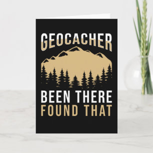 Geocaching Geocacher Sprichwort Karte