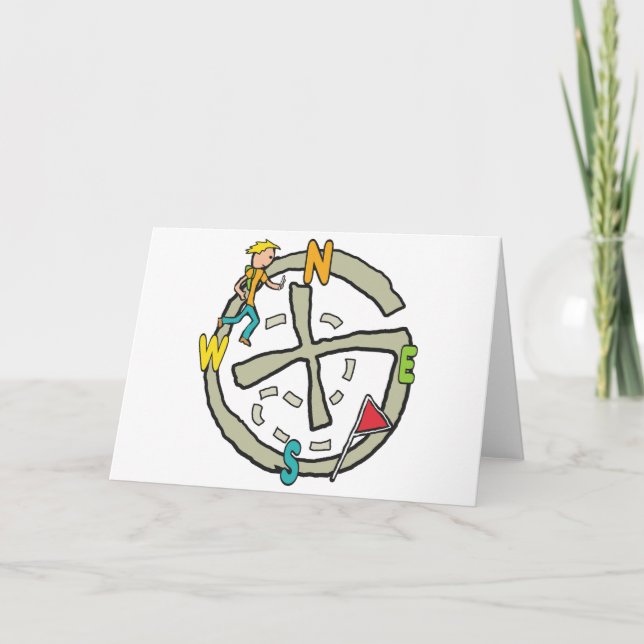 Geocaching Karte (Vorderseite)