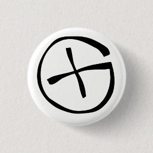 Geocaching Knopf Button