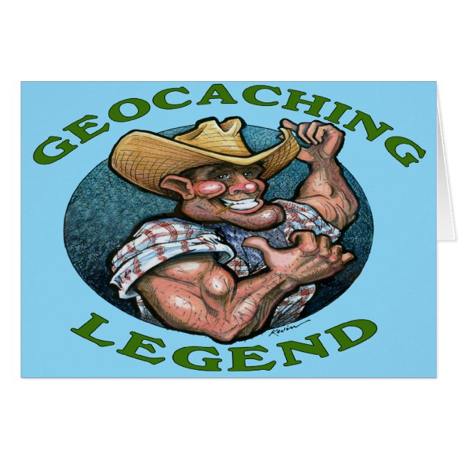 Geocaching Legende (Vorderseite (Horizontal))
