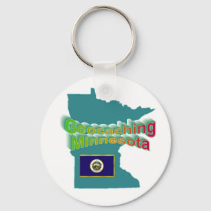 Geocaching Minnesota Schlüsselanhänger