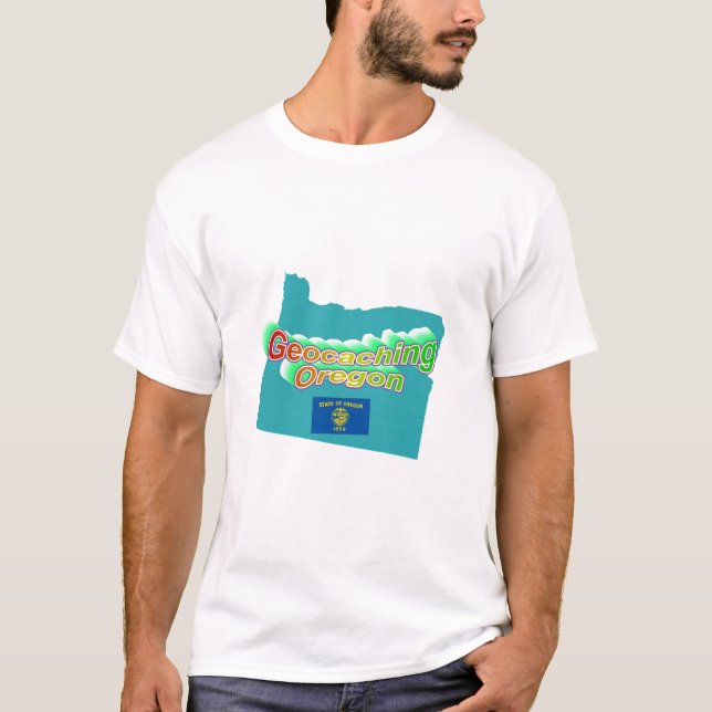 Geocaching Oregon T-Shirt (Vorderseite)
