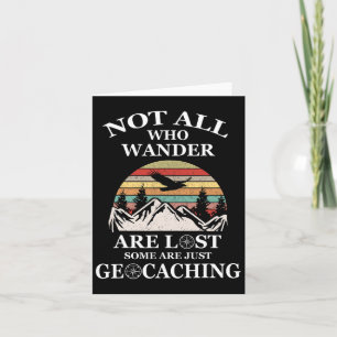 Geocaching-Produkt nicht alle, die Wander verloren Karte