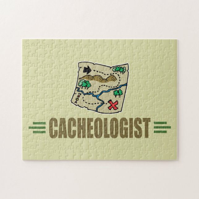 Geocaching Puzzle (Horizontal)