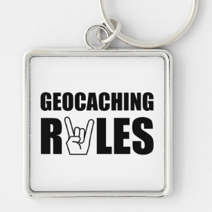 Geocaching Regeln Schlüsselanhänger
