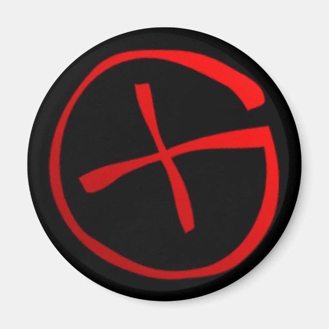 Geocaching-Symbol Magnet (Vorne)