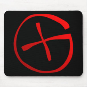 Geocaching-Symbol Mousepad