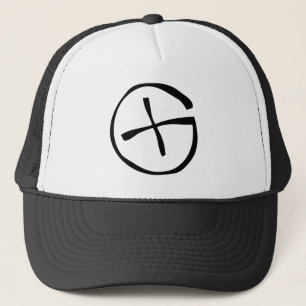 Geocaching-Symbol Truckerkappe