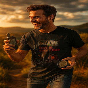 Geocaching Tag für Tag T-Shirt