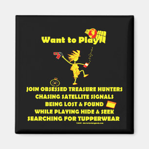 Geocaching… wollen, um zu spielen? magnet