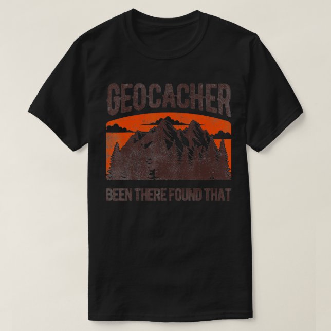 Geocaching's Men Women Youth Geocacher gibt T-Shir T-Shirt (Design vorne)