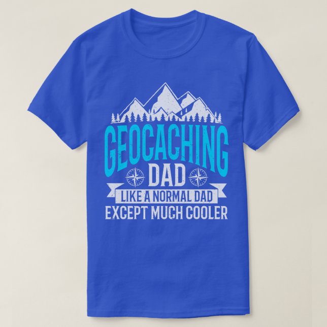 Geocashing Geocahing Geocacher Geocache Geocaching T-Shirt (Design vorne)