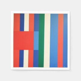 GeoColor Bands Napkin Serviette