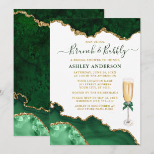 Geode Bridal Brunch Einladung