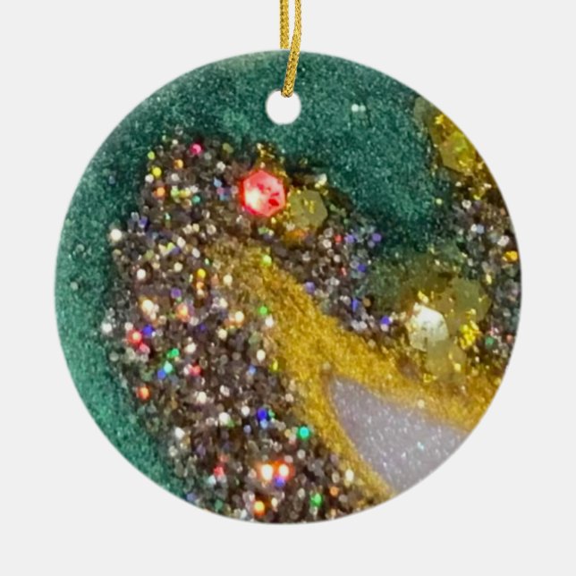 Geode Christmas Ornament (Vorne)