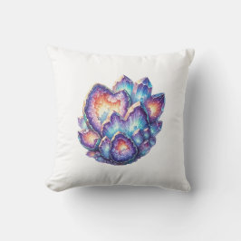 Geode Crystal Cluster Kissen