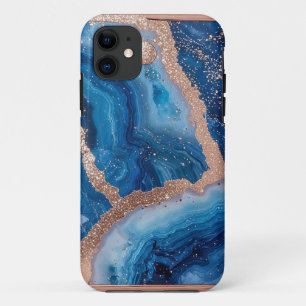 Geode-Design mit Roségold-Akzente Case-Mate iPhone Hülle
