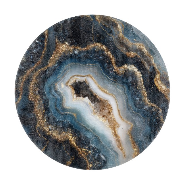 Geode-Schneidbrett Schneidebrett (Vorderseite)
