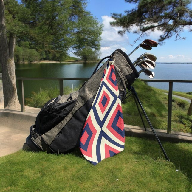 geodiagonale Formen Golfhandtuch (Golf Towel)