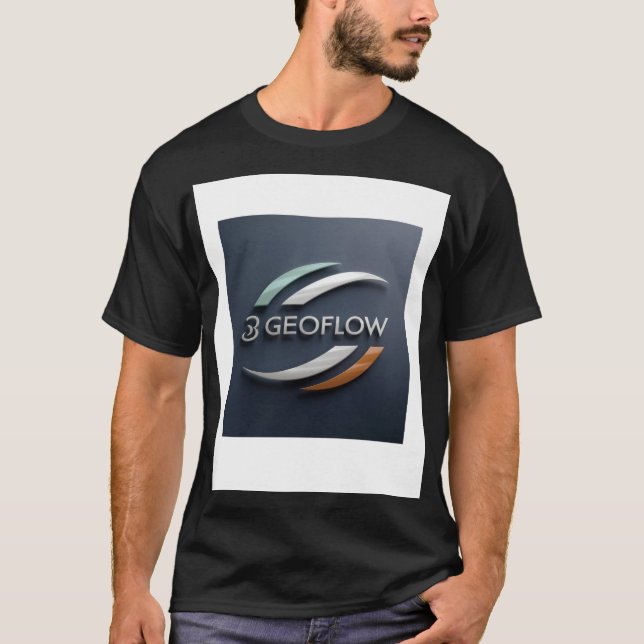 GeoFlow-T-Shirt T-Shirt (Vorderseite)