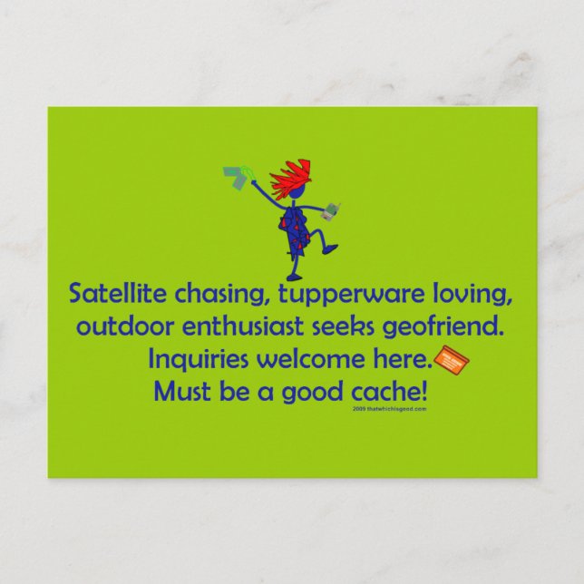 GeoFriend Gewollt Postkarte (Vorderseite)