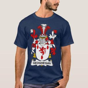 Geoghegan Coat of Arms Familienwappen T-Shirt