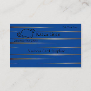 Geoglyph Animal Logo-Siegel Visitenkarte