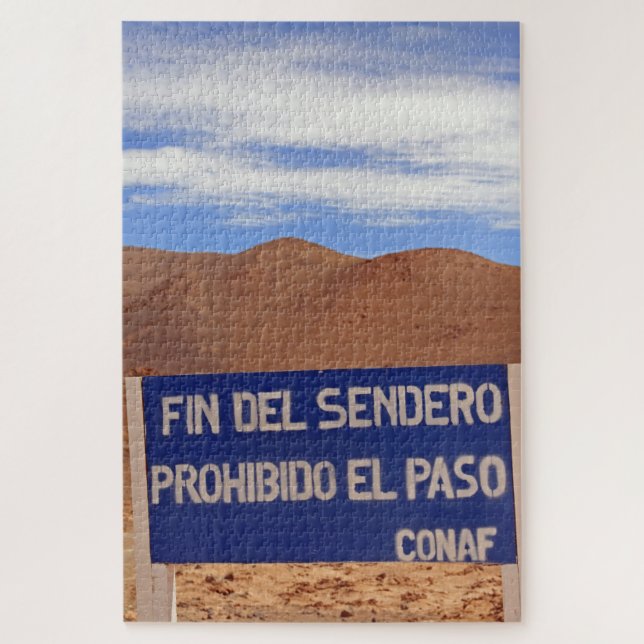Geoglyphen von Atacama, Chile 1014-pc Puzzle (Vertikal)