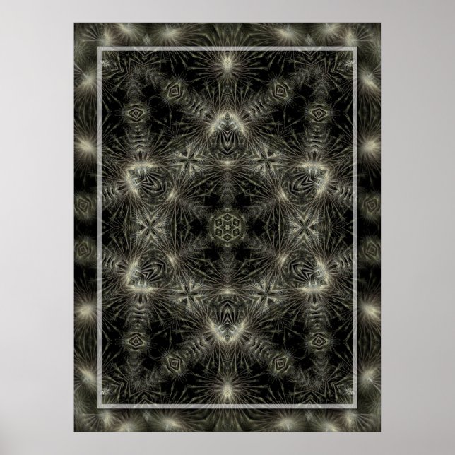 GEOGOTH STAR POSTER (Vorne)