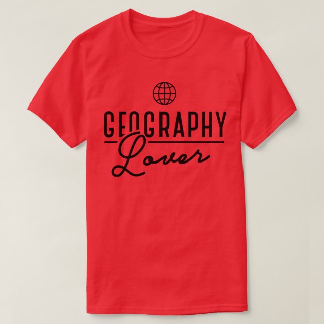 Geografie 3 T-Shirt (Design vorne)