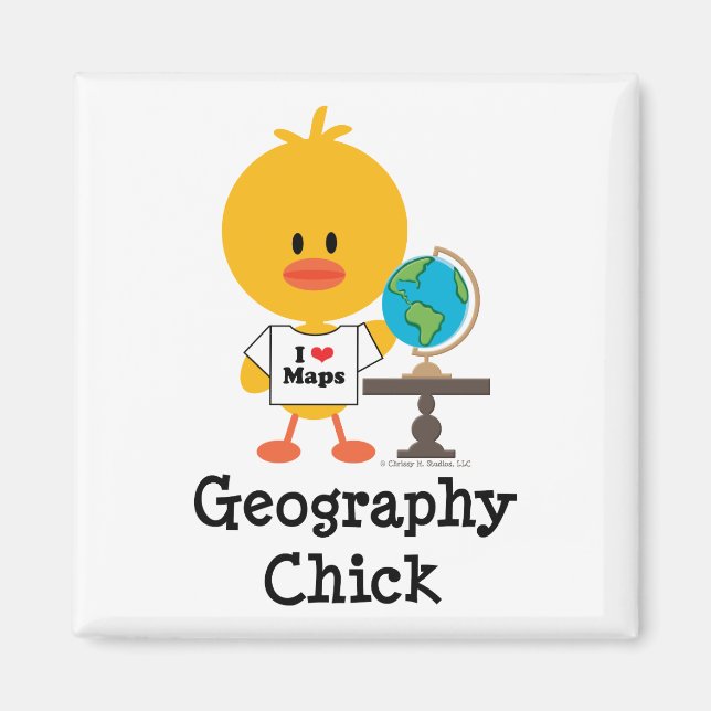 Geografie Chick Magnet (Vorne)