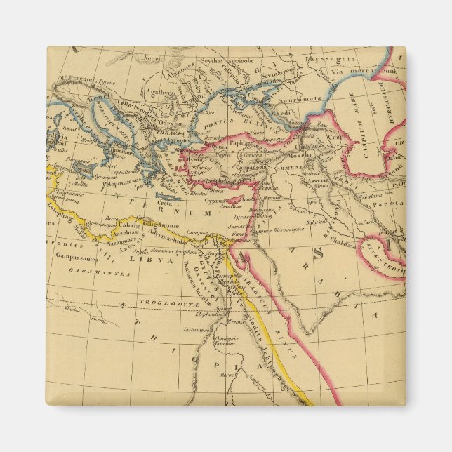 Geografie des Herodotus Magnet (Vorne)