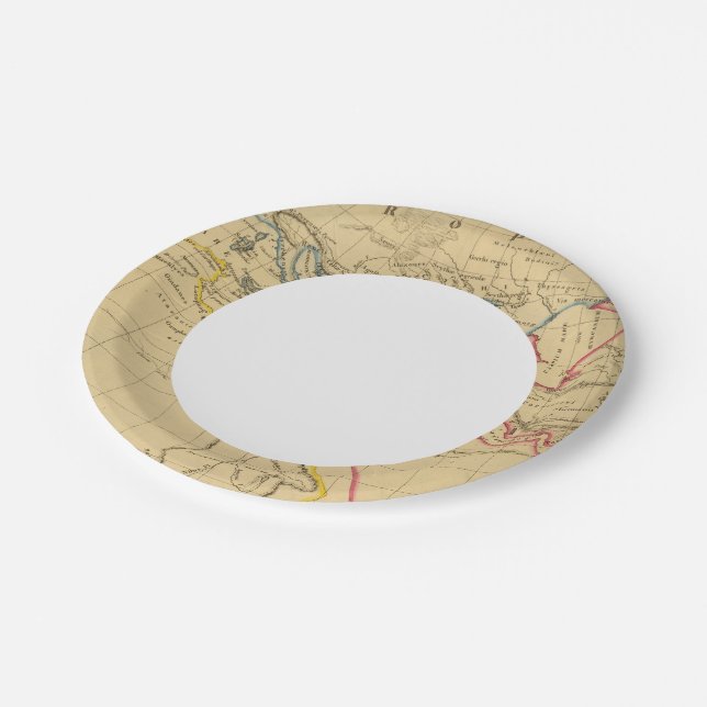 Geografie des Herodotus Pappteller (Schrägansicht)