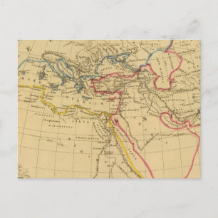 Geografie des Herodotus Postkarte