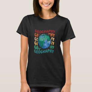 Geografie Earth Science Students Geology Study T-Shirt