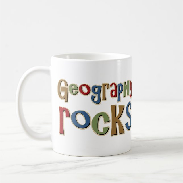 Geografie-Felsen Kaffeetasse (Links)
