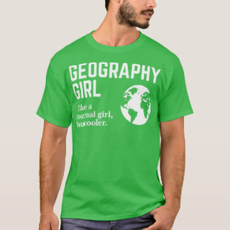Geografie Girl 5 T-Shirt
