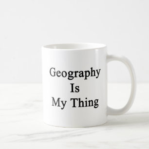 Geografie ist meine Sache Tasse