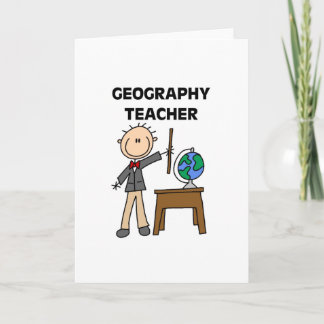 Geografie-Lehrer Karte