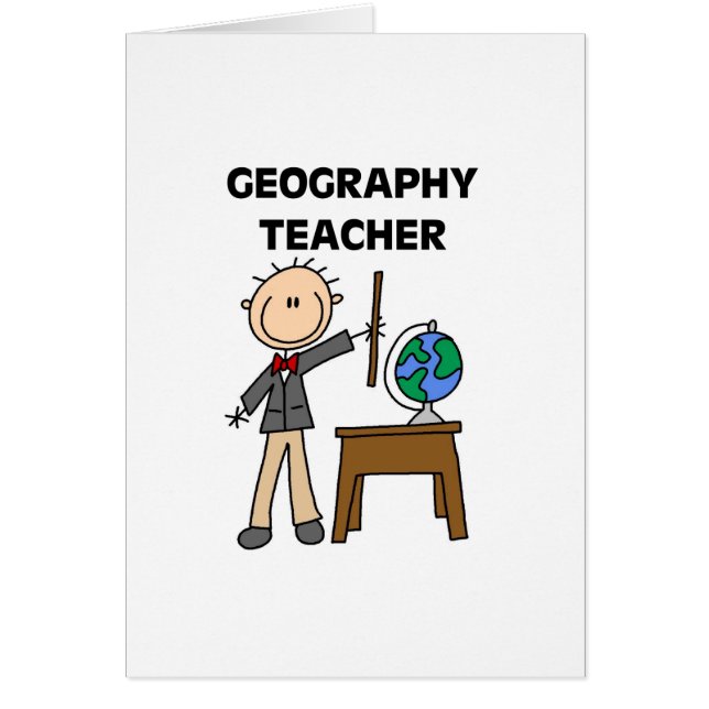GEOGRAFIE-LEHRER T-Shirts und Geschenke (Vorne)