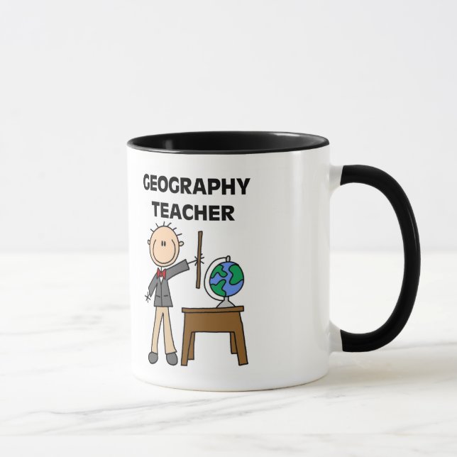 GEOGRAFIE-LEHRER TASSE (Rechts)