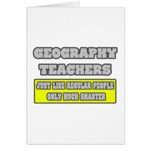 Geografie-Lehrer... viel schlauer