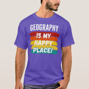 Geografie Lover Geschenke T-Shirt