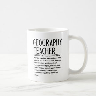 Geografielehrer Kaffeetasse