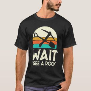 Geografin Geologin Rock Collector Retro Geology T-Shirt