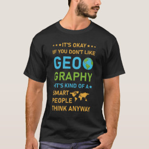 Geografische Geografie Kartographie T-Shirt