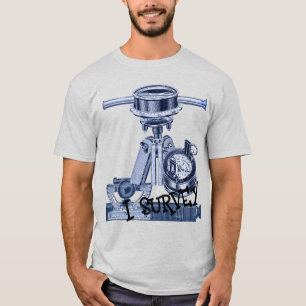 GEOGRAFISCHE MASSNAHME DER LANDÜBERWACHUNG T-Shirt